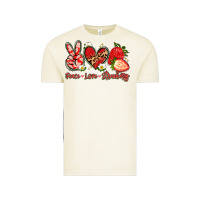 Vintage Arctic peace love strawberry Vintage Tee - Artiststas