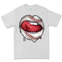 Dove Grey sports lips baseball Premium Tee - texasbilliewilder