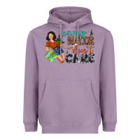 Lavender Camp Hair Don't Care Heavyweight Hoodie - BundleAndBundleShop