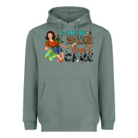 Sage Camp Hair Don't Care Heavyweight Hoodie - BundleAndBundleShop