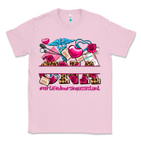 Bubblegum Pink valentines day cna certified nursing assistant Classic Tee - AdoDesignShop