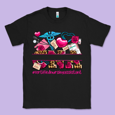 Valentines Day Cna Certified Nursing Assistant Classic Tee Designed By Adodesignshop