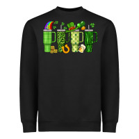 Black obsessive cup disorder st patrick s day Heavyweight Sweatshirt - Artiststas
