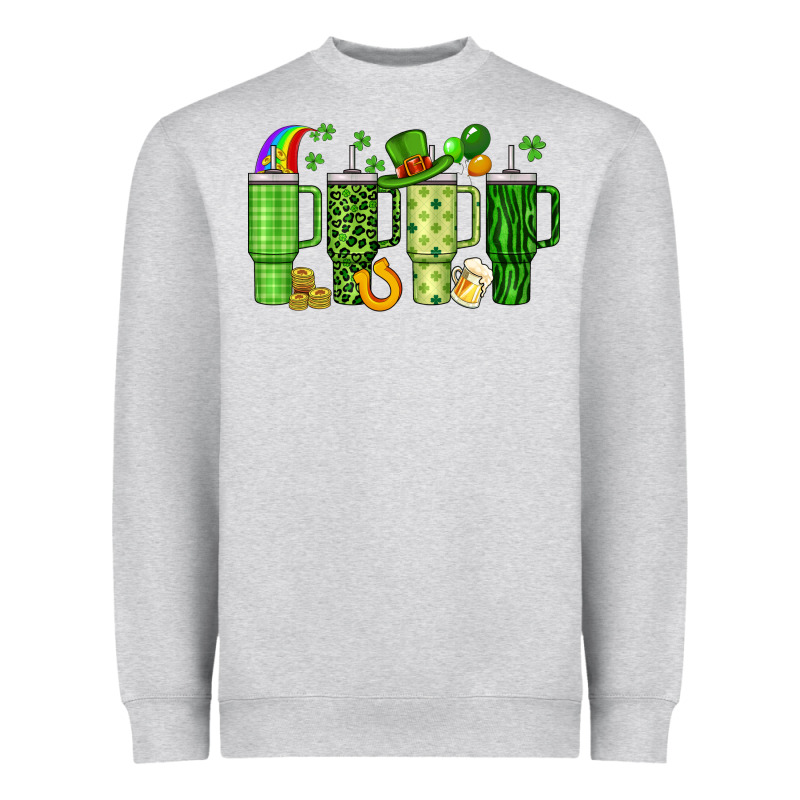 Obsessive Cup Disorder St Patrick S Day Heavyweight Sweatshirt by Artiststas | Teevron