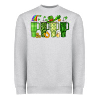 Heather Grey obsessive cup disorder st patrick s day Heavyweight Sweatshirt - Artiststas