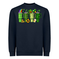 Navy obsessive cup disorder st patrick s day Heavyweight Sweatshirt - Artiststas