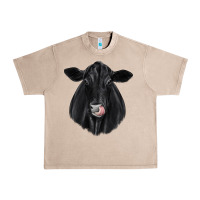 French Oak black angus Urban Heavy Tee - JahusDesignShop