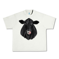 Pistachio black angus Urban Heavy Tee - JahusDesignShop