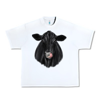 White black angus Urban Heavy Tee - JahusDesignShop
