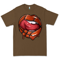 Cacao sports lips basketball Premium Tee - texasbilliewilder