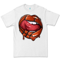 White sports lips basketball Premium Tee - texasbilliewilder