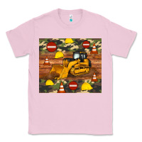 Bubblegum Pink bulldozer camouflage tumbler Classic Tee - Artiststas
