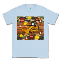 Dusty Blue bulldozer camouflage tumbler Classic Tee - Artiststas