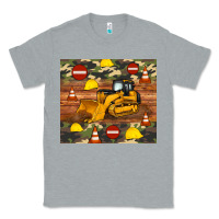 Heather Grey bulldozer camouflage tumbler Classic Tee - Artiststas