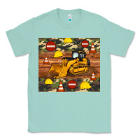 Seafoam bulldozer camouflage tumbler Classic Tee - Artiststas