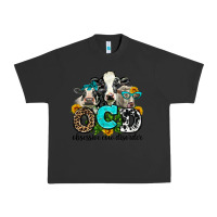 Pigment Black ocd obsessive cow disorder Urban Heavy Tee - AdoDesignShop
