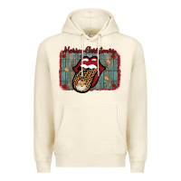 Sandshell Merry Christmas Lips Santa Premium Hoodie - Bettercallsaul
