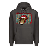 Smoke Merry Christmas Lips Santa Premium Hoodie - Bettercallsaul