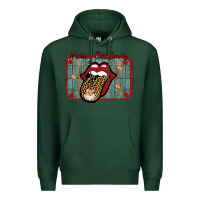 Sports Green Merry Christmas Lips Santa Premium Hoodie - Bettercallsaul
