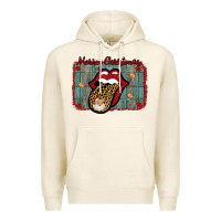 Tofu Merry Christmas Lips Santa Premium Hoodie - Bettercallsaul