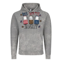 Cloud Rock red white boozy Vintage Hoodie - CowhideDigitalArt