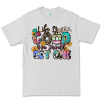 Dove Grey life is good you should get one Premium Tee - Zillion Design Studio