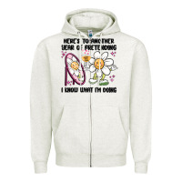 Oatmeal Heather here's to another year of pretending i know what i Zipper Hoodie - MaliasSmallBusiness