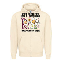 Sandshell here's to another year of pretending i know what i Zipper Hoodie - MaliasSmallBusiness