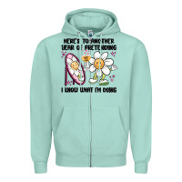 Seafoam here's to another year of pretending i know what i Zipper Hoodie - MaliasSmallBusiness