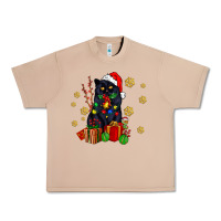 Burro black cat meowy christmas Urban Heavy Tee - AdoDesignShop