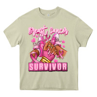 Mossy Breast Cancer survivor afro girl sneakers Heavy Core Tee - RanaPortraitStore