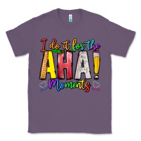 Lavender IDiot Of The Aha Moments Classic Tee - CowhideDigitalArt