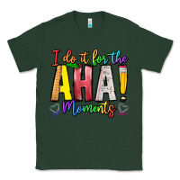 Sports Green IDiot Of The Aha Moments Classic Tee - CowhideDigitalArt