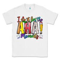 White IDiot Of The Aha Moments Classic Tee - CowhideDigitalArt