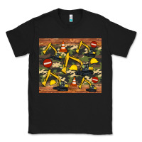 Black excavator camouflage Classic Tee - Artiststas