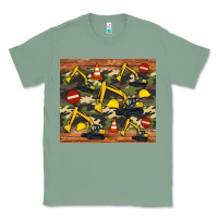 Sage excavator camouflage Classic Tee - Artiststas