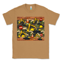 Toasted Coconut excavator camouflage Classic Tee - Artiststas