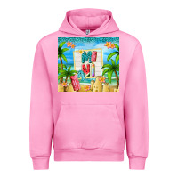 Fuchsia Pink summer mini Urban Hoodie - TumblerDesignByShophia