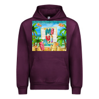 Mauve Wine summer mini Urban Hoodie - TumblerDesignByShophia