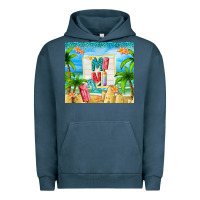 Pigment Midnight Navy summer mini Urban Hoodie - TumblerDesignByShophia