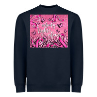 Navy nobody fights alone Heavyweight Sweatshirt - AdoDesignShop