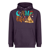 Plum Camp Life Heavyweight Hoodie - BundleAndBundleShop