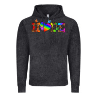 Vintage Black lgbtq heart and hope Vintage Hoodie - HRA Design Shop