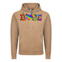 Vintage Coffee lgbtq heart and hope Vintage Hoodie - HRA Design Shop