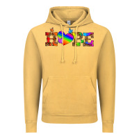 Vintage Mustard lgbtq heart and hope Vintage Hoodie - HRA Design Shop