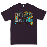 Plum i'm sorry for the mean hurtful things i said Premium Tee - Zillion Design Studio