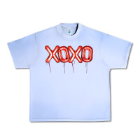 Grape Ice Valentine's Day Xoxo Balloon Urban Heavy Tee - Artiststas