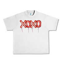 Lunar Rock Valentine's Day Xoxo Balloon Urban Heavy Tee - Artiststas