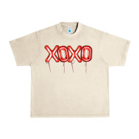 Sandshell Valentine's Day Xoxo Balloon Urban Heavy Tee - Artiststas