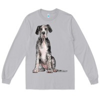Moon Dust Great Dane Dog Long Sleeve Tee - LillyAllenDesigns
